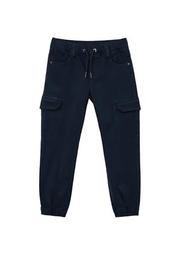 s.Oliver Jogg-Pants Pelle/Regular Fit/Mid Rise/Straight Leg/Cargotaschen Navy 128/SLIM