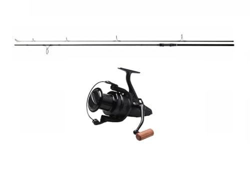 Weitwurfcombo Black Widow XT 3,60m / 3lbs 50mm Startring + Quick Shadow 8000 SLS FS Karpfencombo