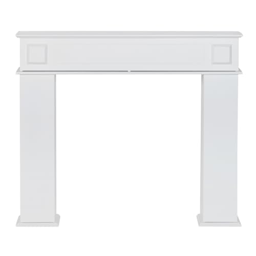 IDMarket - Dekorative Konsole Kaminumrandung mit Ablagen