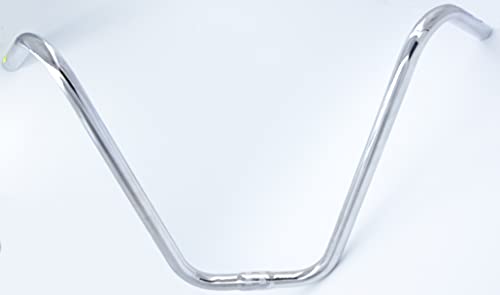 TIYO Polo Bügel/Touring Bügel Humpert hoch verchromt 380mm Höhe, Bonanza Lenker