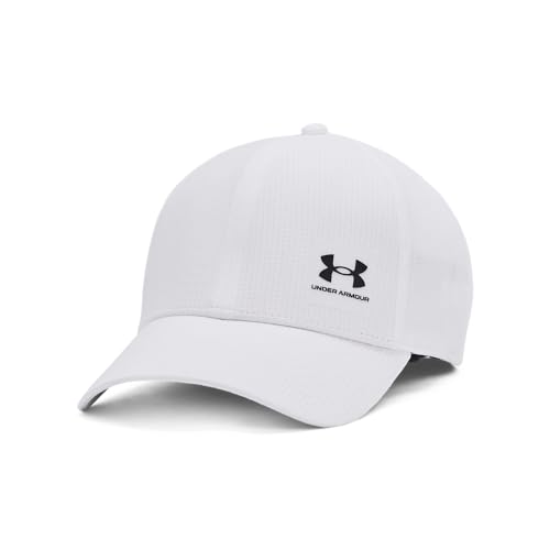Under Armour Herren M Iso-chill Armourvent Adj, atmungsaktive Kappe aus Stretchgewebe, verstellbare Sport Cap mit Iso-Chill-Schweißband