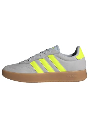 adidas Damen BARREDA Shoes Schuhe, Halo Blue/Lucid Lemon/Gum, 41 1/3 EU