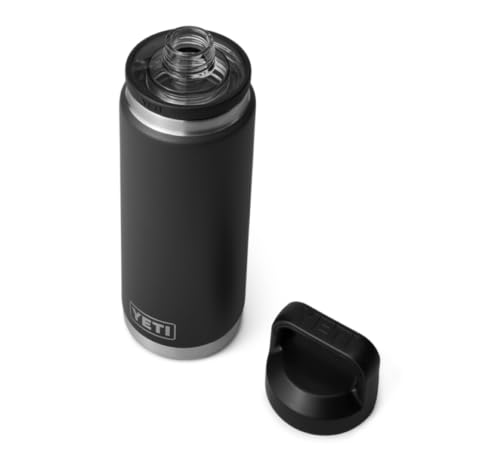 YETI Rambler Flasche Mit Chug-Verschluss, Black, 26 oz (769 ml)