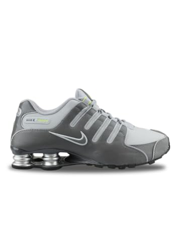 Nike Nike Shox Nz 378341-009, Herren Sportschuhe, Grau (Dark Grey/Dark Grey-Wolf Grey-Volt-Black-Metallic Silver), EU 44