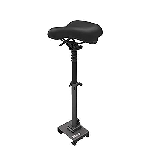 Segway Ninebot Elektroroller-Sitzsattel für ES1 / ES2 / ES4-Kick-Scooter, Verstellbarer, komfortabler und originaler stoßdämpfender, Faltbarer Sitzsattel, schwarz, groß (schwarz-1)