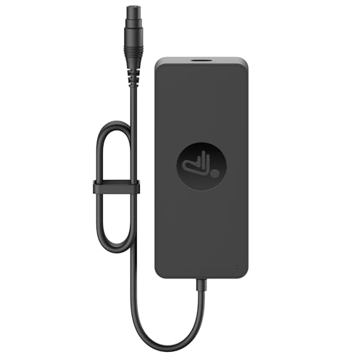 Segway E-Scooter Schnellladegerät Turbo Fast Charger 48V für MAX G3 / F3 / F3 Pro / ZT3 / GT3 – 50 % schneller Laden – Schnelllader E Scooter Ladegerät F-Serie Fast Charging Power Charger