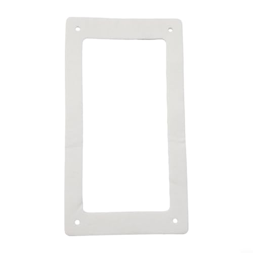Keramikfaser-Dichtung Ersatz für MCZ Revisionsklappe Hochtemperatur-Isoliermaterial Hitzebeständige Ofentürdichtung für Holzpelletöfen Kamine Weiß 220 x 120 x 4 mm