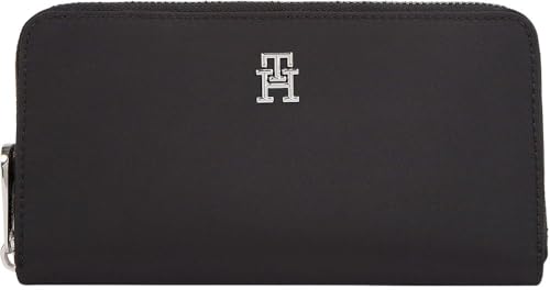 Tommy Hilfiger Damen Geldbörse Poppy Large Kartenfächer, Schwarz (Black), Einheitsgröße