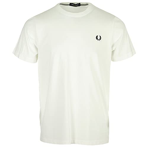 T-SHIRT UOMO FRED PERRY SNOW WHITE