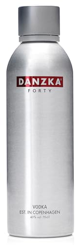 Danzka | Original | Premium - Wodka | 1 x 700ml | Aluminiumflasche | Skandinavisches Design | Copenhagen