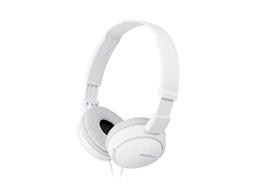 Sony MDR-ZX110/WC(AE) faltbarer Bügelkopfhörer, weiß