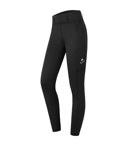 ELT Thermo-Reitleggings Ella, schwarz, Gr. 152
