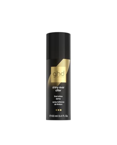 ghd shiny ever after - final shine spray: Finishing Spray für sofortigen Glanz, veredlet Wellen, Locken oder glatte Styles, leichte Formulierung, weniger Frizz, für alle Haartypen; 100 ml