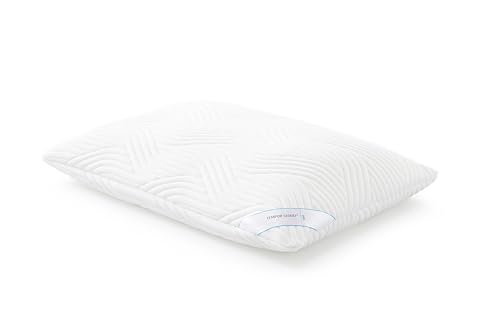 Tempur Comfort Pillow Cloud – traditionelle, weiche Unterstützung, körpernahes Material, Mikrokissen, passt sich der Kopf- und Nackenform an und bietet kompletten Komfort und Unterstützung (Größe 74 x