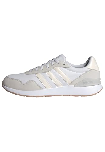 Adidas Damen Run 60s 4.0 Shoes, Cloud White/Chalk White/Grey One, 40 2/3 EU