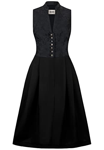 Stockerpoint Damen Dirndl Lauryin I Größe 34-54 I Bequemes Trachtenkleid mit hochwertigen & liebevollen Details I Bequem & pflegeleicht I Perfekt für Trachten & Festlichkeiten