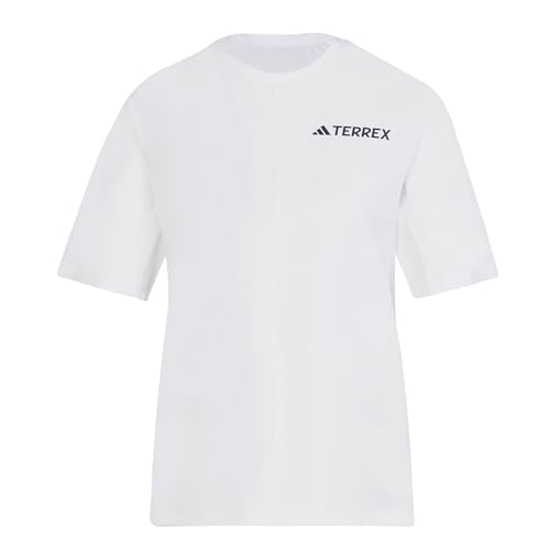 adidas Damen Terrex Multi Climacool T-Shirt, White, S