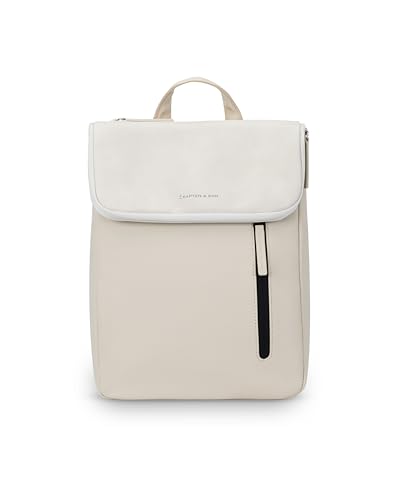 Kapten & Son Rucksack Vallen Sandstone 6 L | Rucksack Damen & Herren Beige | ideal als Tagesrucksack, Daypack, für die City | Rucksackhandtaschen