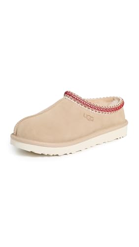 UGG Tasman Ii Damen Hausschuhe, Sand/Dunkle Kirsche, 40 EU