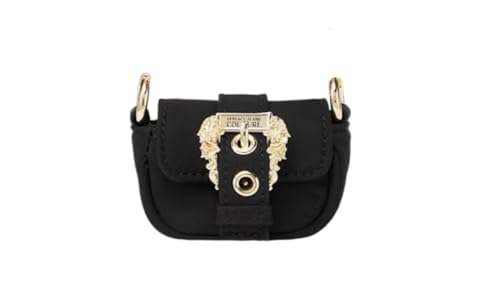 Versace Jeans Couture Nylon Sketch Earphone Case, Kopfhörertäschchen, Schwarz