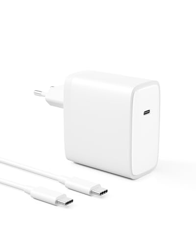 100W USB C Ladegerät Kompatibel mit MacBook Pro 16 14 Zoll MacBook Air 15 13 Zoll 2025 2024 2023 2022 2021 2020 2019 2018 M4 M3 M2 M1, 2M 5A USB-C Ladekabel (White)