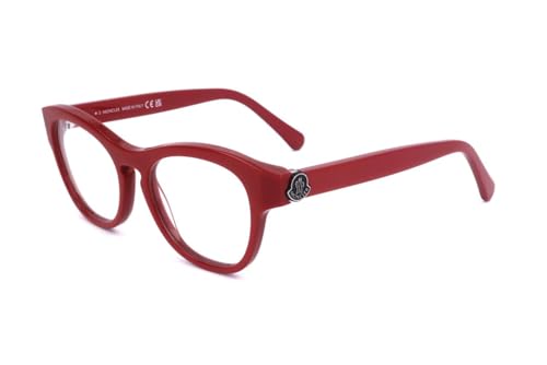 Moncler ML5190 066 SHINY RED 49/17/140 Damen Brillen