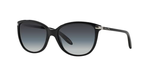 Ralph Damen RA 5160 Essential Ralph Logo Cateye Sonnenbrille, 501/11, Black, Gray Grad