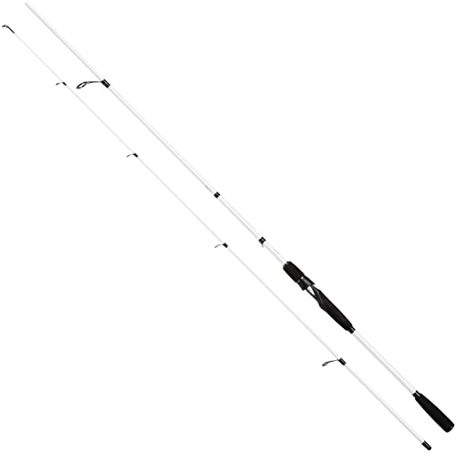 Abu Garcia Venerate Spinning EVA - EVA-Griff Spinnrute - Hecht, Zander und Barsch, 2.13 m |3-15g, Pearl White