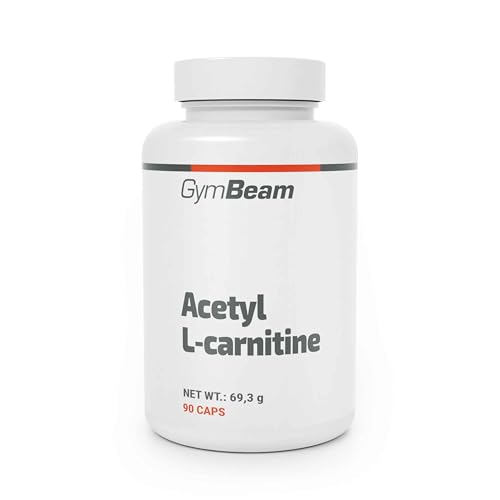 GymBeam Acetyl L-Carnitin (Kapseln) - 500 mg pro Tagesdosis, veganer Fatburner, Nootropikum, unterstützt Fettverbrennung & Energiegewinnung, 90 caps