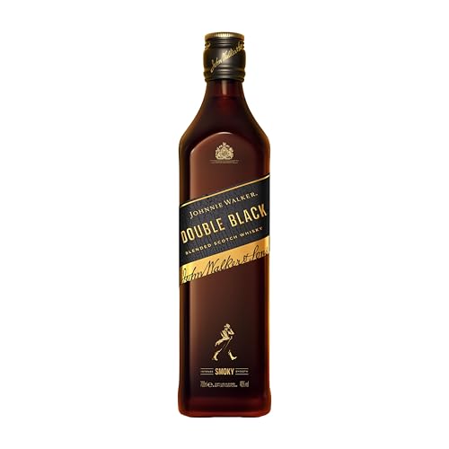 Johnnie Walker Double Black Label | Blended Scotch Whisky | Schottischer Genuß | aus den vier Ecken Schottlands direkt ins Glas | 40% vol | 700ml Einzelflasche