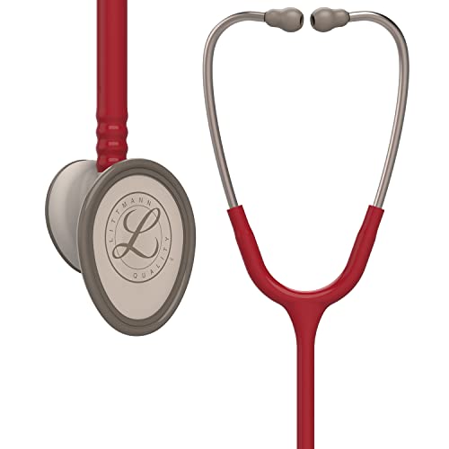 3M Littmann Lightweight II S.E. Stethoskope, 2451, burgunderroter Schlauch, 70 cm, 1 Stück