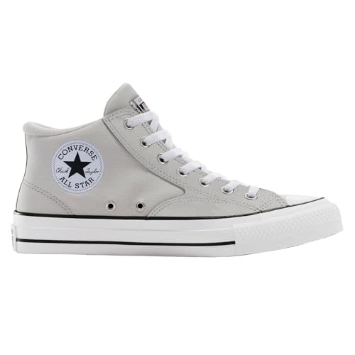 Converse Herren Sneaker Freizeitschuh Schnürschuh CTAS Malden Street Mid, Farbe:Hellgrau, Schuhgröße:EUR 43, Artikel:-Barley Grey/White/Black
