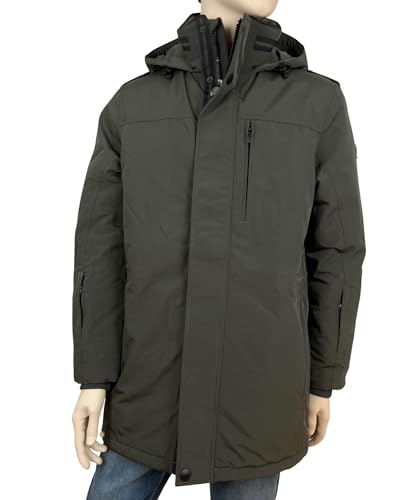 Wellensteyn Traveller Winter Men Herren Wintermantel, Größe:XXL, Farbe:Blackarmy