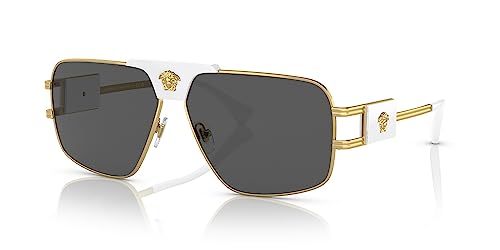 Versace 0VE2251 63 147187 Sonnenbrille, Unisex, Erwachsene, mehrfarbig, Einheitsgröße
