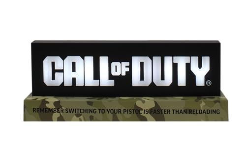 NEAMEDIA ICONS Call Of Duty - The Official Light, Offizielle Lizenz, Led-Lampe Videospiel-Logo, Stimmungslicht Gaming Room
