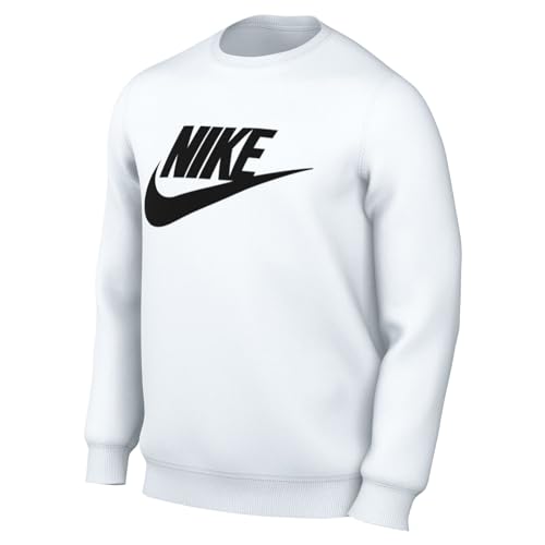 Nike Sportswear Men Club Bb Crew Gx, Weiß, DQ4912-100, 2XL