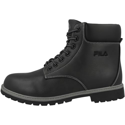 FILA Maverick Mid FFM0148-83052, Mens Hiking Boots,Winter Boots, Black, 45 EU