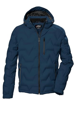 killtec Herren Steppjacke mit Kapuze/Jacke ist wasserabweisend KOW 60 MN QLTD JCKT, dunkelblau, XL, 41834-000
