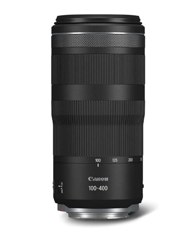 Canon RF Objektiv 100-400mm F5.6-8 IS USM – Tele-Zoom mit 5,5-Stufen-Bildstabilisator für Sport & Natur | Kompatibel mit EOS R System