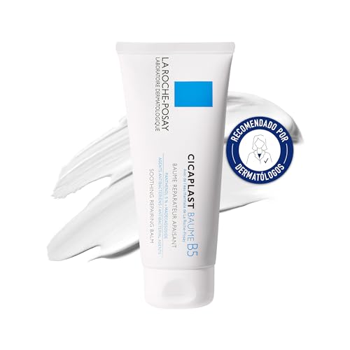 La Roche Posay Reparierende Creme, Für Körper, Gesicht und Lippen, Für empfindliche Haut, Mit Dexpanthenol und Tribioma, Mildert Spannungsgefühle und Rötungen, Cicaplast Baume B5+, 100 ml