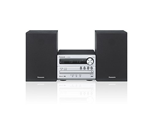 Panasonic SC-PM254EG-S Micro- mit HiFi-System (Bluetooth, DAB+, CD, UKW , 20 Watt RMS) silber