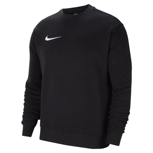 Nike Herren M Nk Flc Park20 Crew Shirt, Black/White, M EU