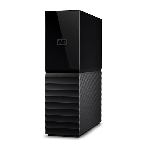WD My Book 8 TB USB 3.0 Desktop-Festplatte mit Passwortschutz (Desktop-Speicher, Sicherungssoftware, Hardwareverschlüsselung, SuperSpeed USB)