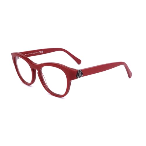 Moncler ML5190 066 SHINY RED 49/17/140 Damen Brillen