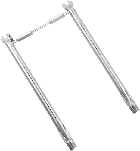 Nordic Bbq Store 69785 45,7 cm Edelstahl-Grillbrenner für Weber Spirit I & II 200 Series Spirit E-210 E-220 Spirit S-210, S-220 Gasgrills mit Steuerrohr oben vorne