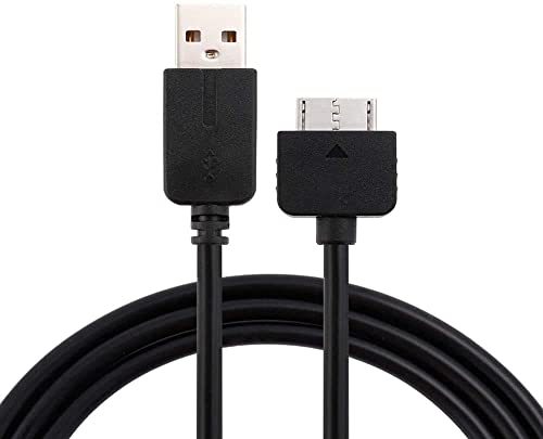 WICAREYO Ladekabel Kompatibel für PS Vita 1000, 1.2 m / 3.9 FT Datenübertragung USB Stromkabel Kompatibel für PS Vita 1000