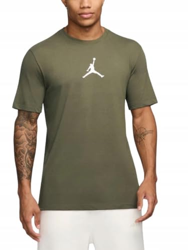 NIKE CW5190-224 Jordan Jumpman Sweatshirt Homme Green Taille M