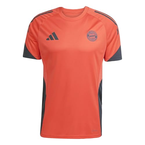 adidas FC Bayern München Training Trikot Jersey (DE/NL/SE/PL, Alphanumerisch, L, Regular, Regular, Light red)