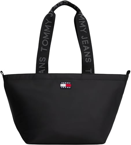 TOMMY JEANS Damen Tjw Ess Daily Mini Tote Aw0aw17890, Schwarz (Black), Einheitsgröße