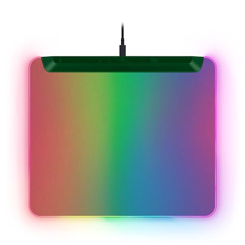 Razer Firefly V2 Pro Phantom Green Edition - Voll beleuchtete Gaming-Mausmatte mit Chroma RGB (USB 2.0-Hub, mikrotexturierte Oberfläche, rutschfeste Unterlage) Phantom Green